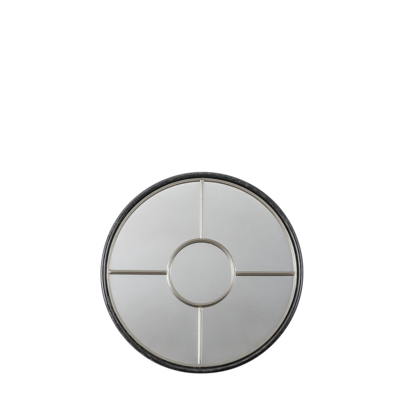 Eleck Metal Wall Mirror, 60cm H x 60cm W