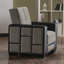 Fauteuil convertible Nettleton avec rangement, fauteuil d'appoint pour salon, appartement, bureau-108838138