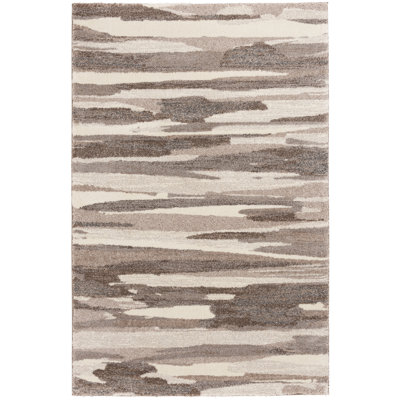 Textures Annistyn Brown Area Rug