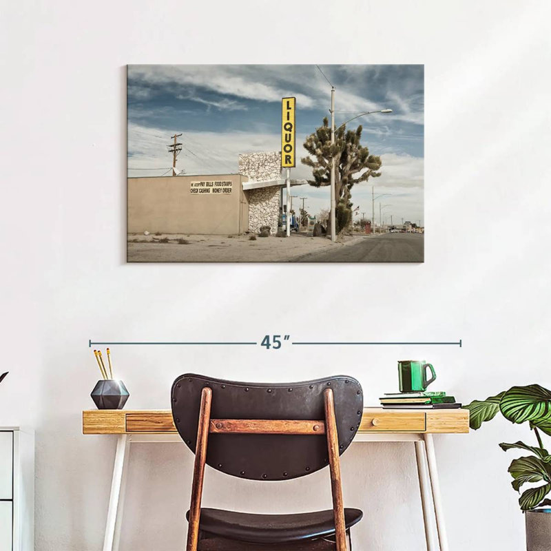 Liquor Store Yucca Valley, 24" H x 36" W