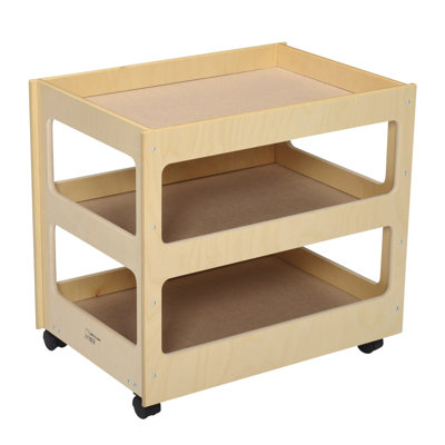 Manufactured Wood Teaching Cart
