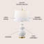 Lampe de table 28 po Erbe-105625397