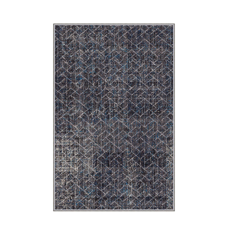 Premium Hall Carpet, 31.5 x 78.7 Inches | 100% Polyester, Antibacterial | 0.04 in Pile Height, Non-Slip Underside, Machine Washable | 3D Digital Printing | Ideal for Living Room & Entryway, Easy Maintenance