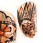 Handmade Wall Decor on Solid Wood