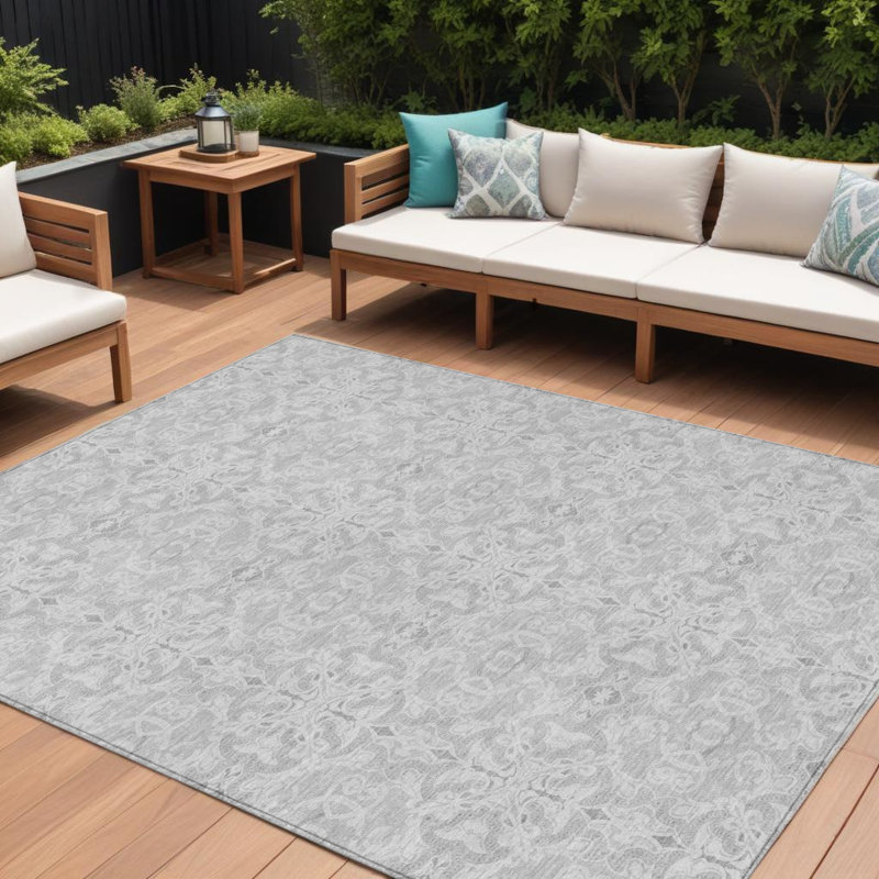 Tapis intérieur lavable extérieur 8 pi x 10 pi Medallion