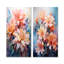 Joyeux bouquet d'hibiscus tropical - ensemble de 2 reproductions d'art mural hibiscus-1987258593-1987258596