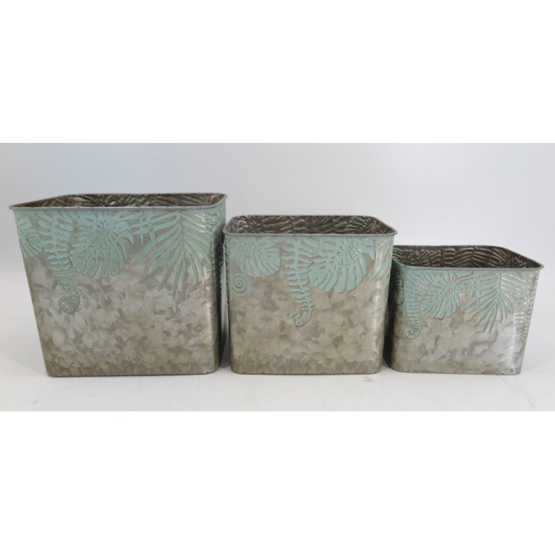 Kazir Metal Cachepot