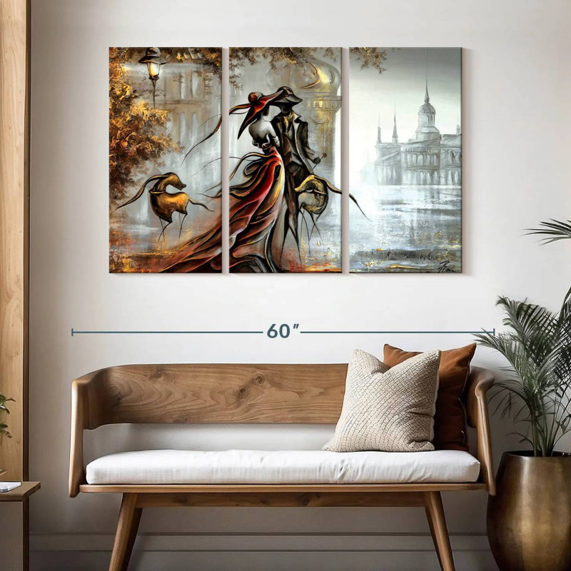 Hardie A Blind Date, 32" H x 50" W
