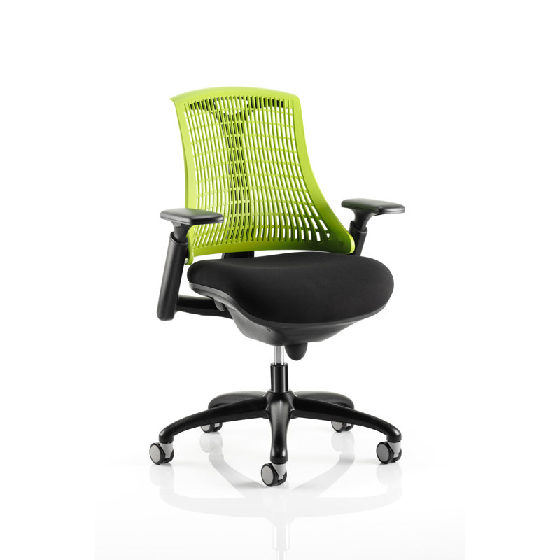 Polyester Blend Office Chair, Green