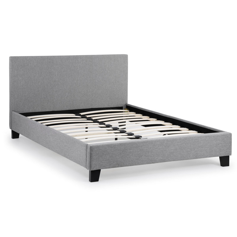 Lilianna Upholstered Bed, Kingsize (5'), No Mattress, Grey
