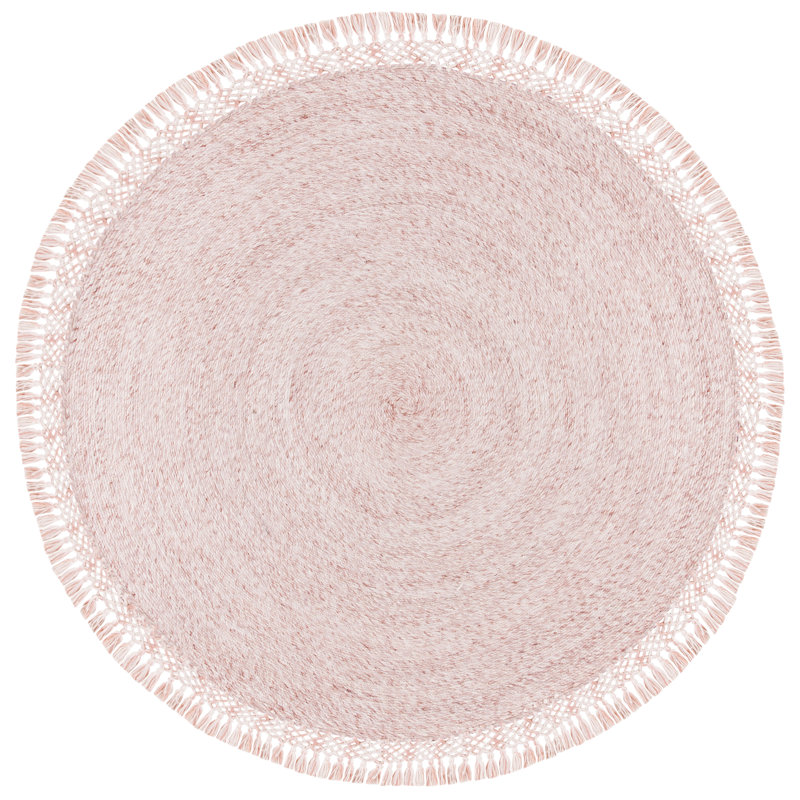 Cummins Performance Hand Tufted Solid Color Rug, Rond 6 pi