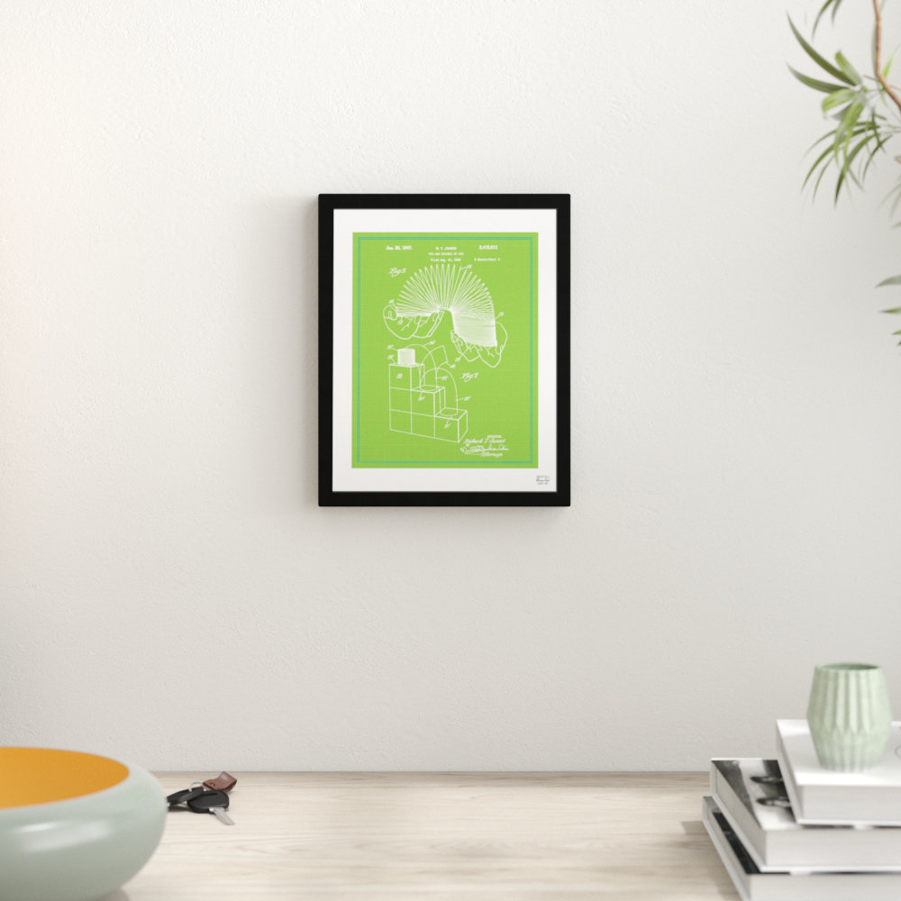 'Slinky 1974' Framed Graphic Art