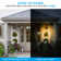 LED A19 Sensor Light Bulb Dusk to Dawn 60W(Eqv.), E26/Medium Base