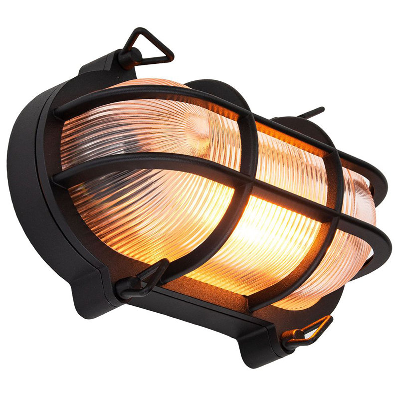 Rajan Black 1 - Bulb Outdoor Bulkhead Light