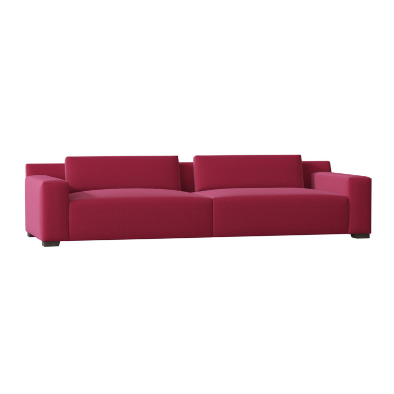Canapé Alisa, Fuchsia Tess, Argent
