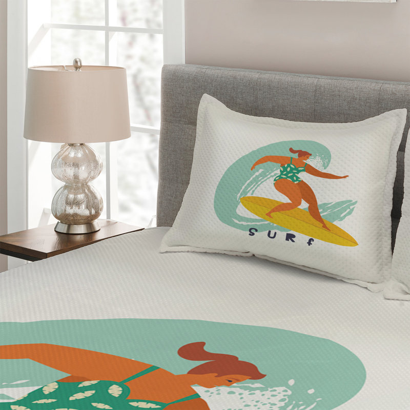 Coverlet, King Bedspread + 2 Shams