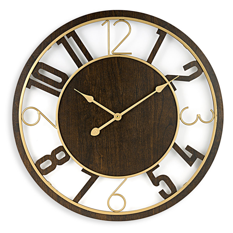  Horloge murale 24 po, Bronze