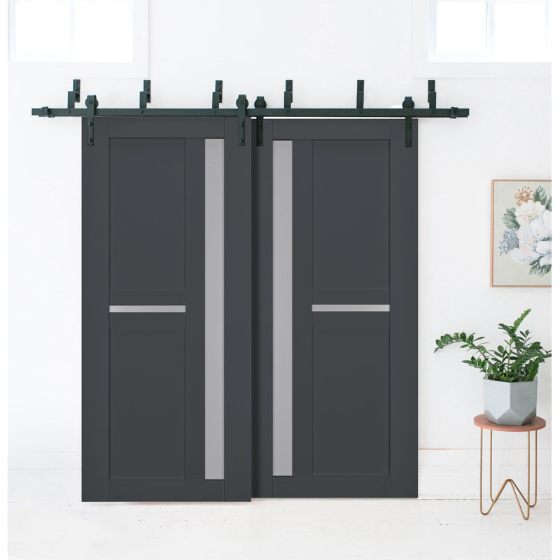 Portes de placard Veregio, Antracite, 36 po x 80 po