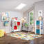 Organisateurs de cubes de rangement pliables en tissu avec poignées pour l'organisation de la salle de jeux RiverRidge Kids - gris-1747185066