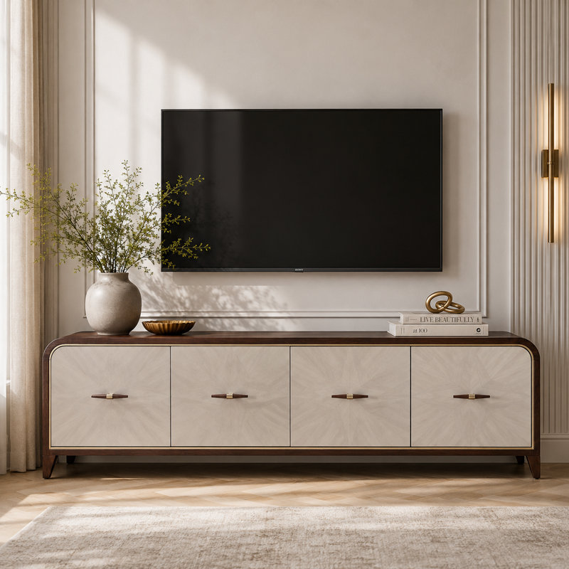Houston Media Cabinet - Walnut