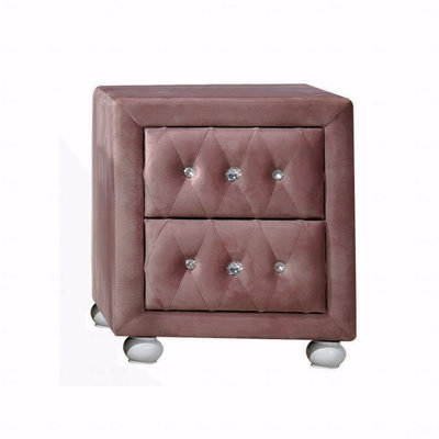 2-Drawer Bedroom Nightstand