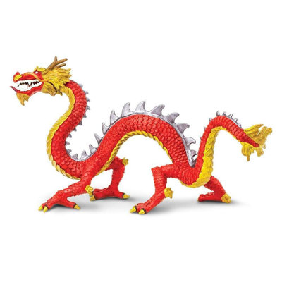 Dragon chinois à cornes