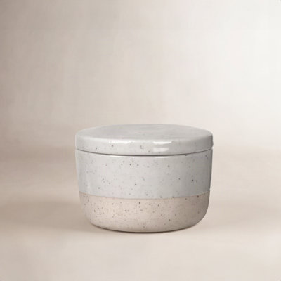 Sablo Ceramic Sugar Bowl with Lid