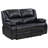 Elodie Black Upholstered Motion Reclining Loveseat-1371116983-1371116977