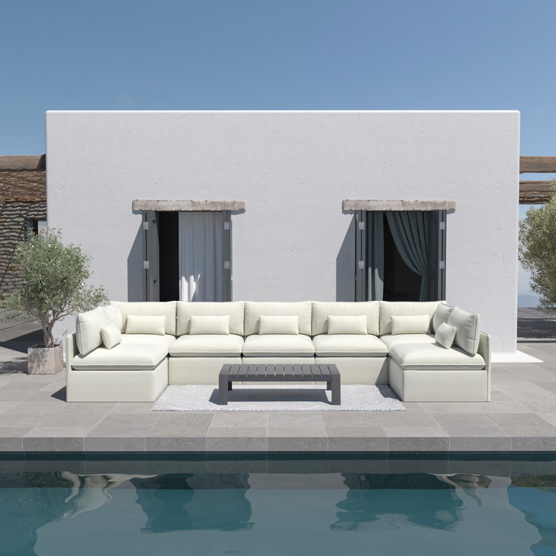 Ensemble de sièges multi-chaises 8 pièces Valliere