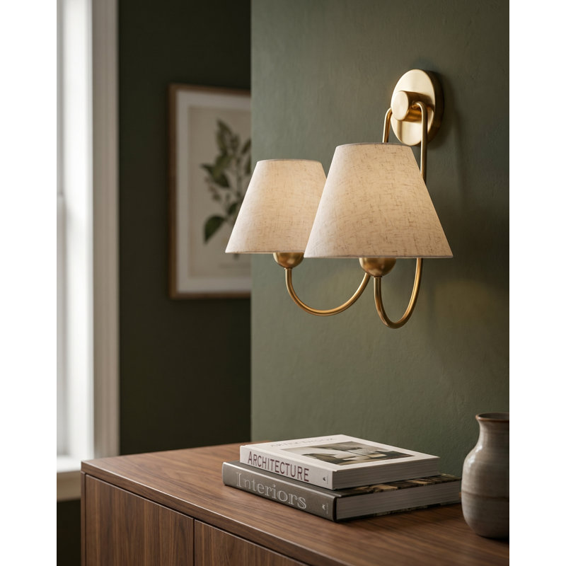 The Dillon Wall Sconce, Brass