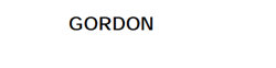 Logo GORDON