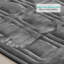 Ensemble de 3 tapis de bain gaufrés en mousse viscoélastique absorbante ultra douce-63182137