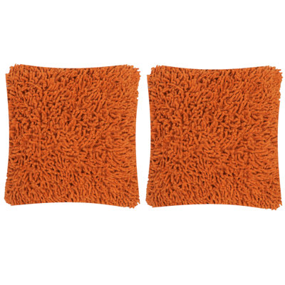 Fringed Chenille Pillow Cover
