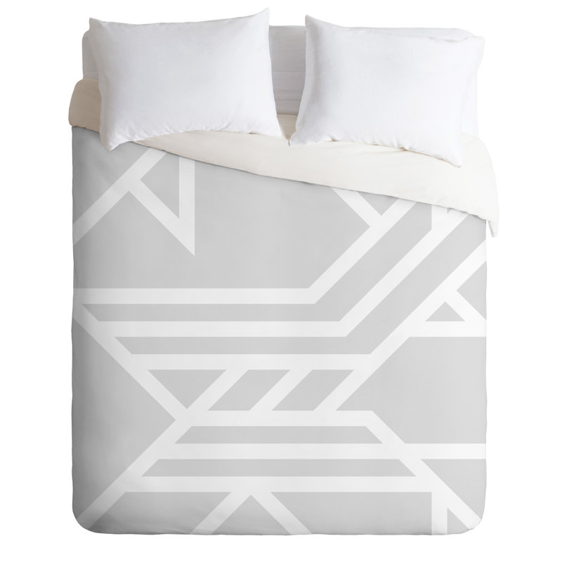Housse de couette simple avec trois des titulaires de la housse de simple metro déco, Housse de couette pour grand lit
