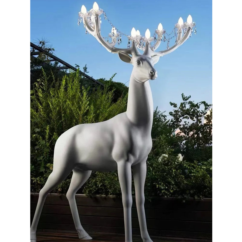 Lampe de fantaisie White / Deer
