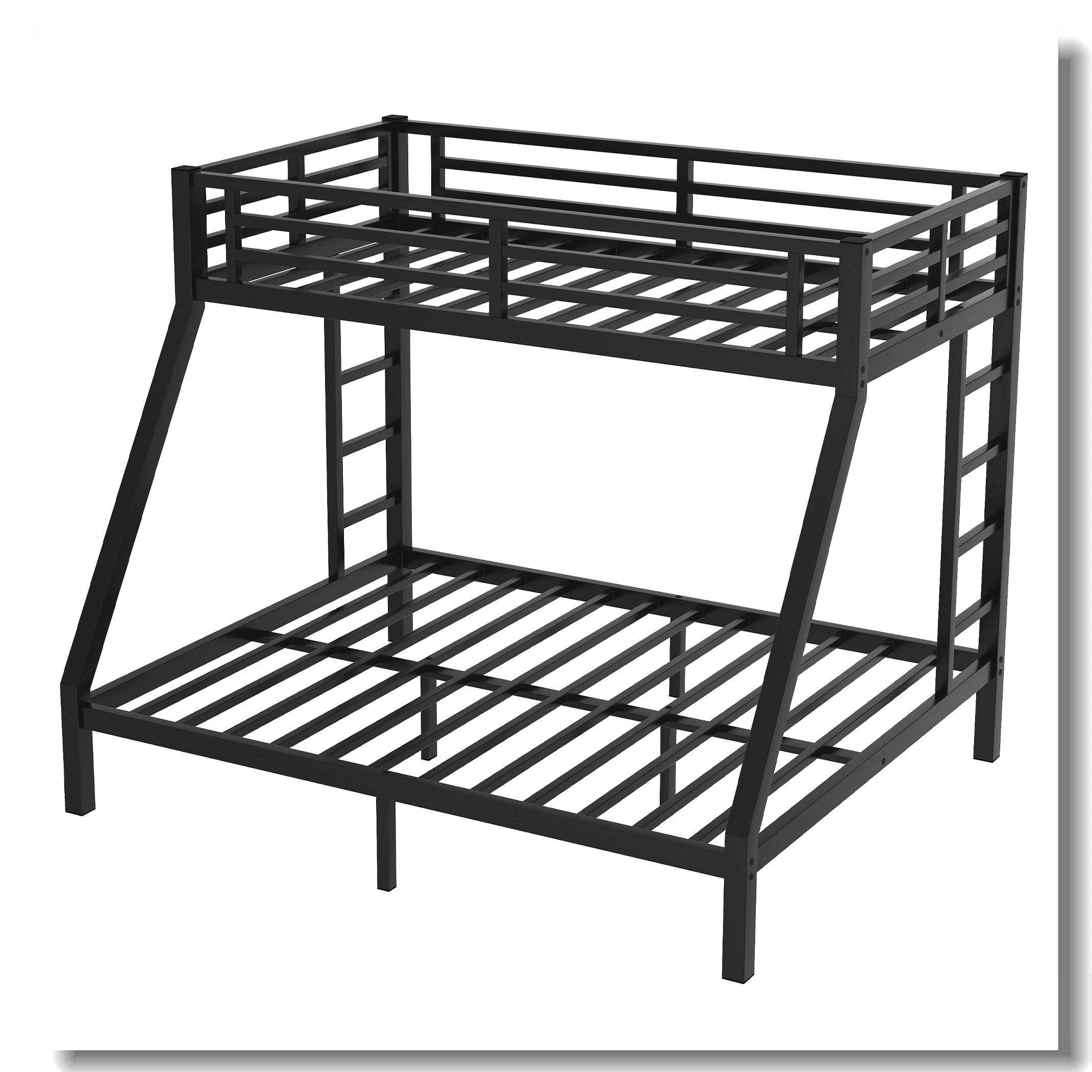 Isabelle & Max™ Metal Twin XL Over Queen Bunk Bed For Teens | Wayfair