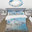 Grèce Serenity In Mykonos - Ensemble de housse de couette paysages - Microfibre de polyester-110398233