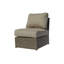 Ensemble de conversation en osier pour 4 personnes avec coussins Barnes