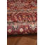 Tapis grenat lavable et ivoire tissé à la machine Ducote-1907021326