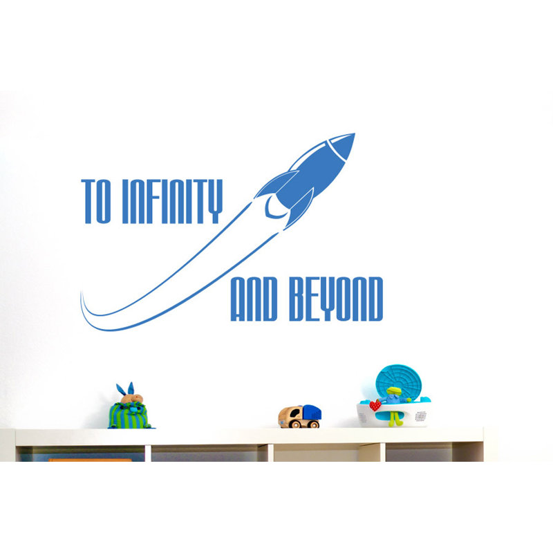 Wall Decal, Blue, Large