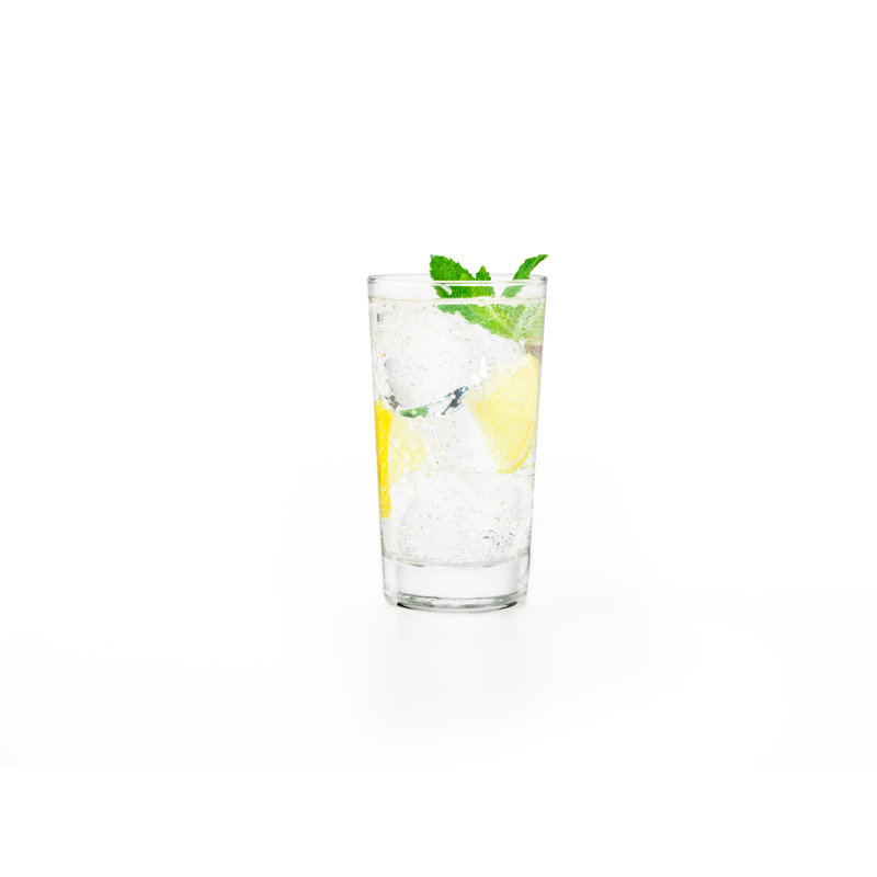 Clear Heavy Base 8 oz. Highball Glass Set