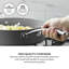 6FF9A4A035FC44B7AAE927393F2E88B0 Hard Anodised 28cm Multi-pan with Tempered Glass Lid, Helper Handle, 10x Stronger Superior Non-Stick Coating, Induction Compatible, Grey