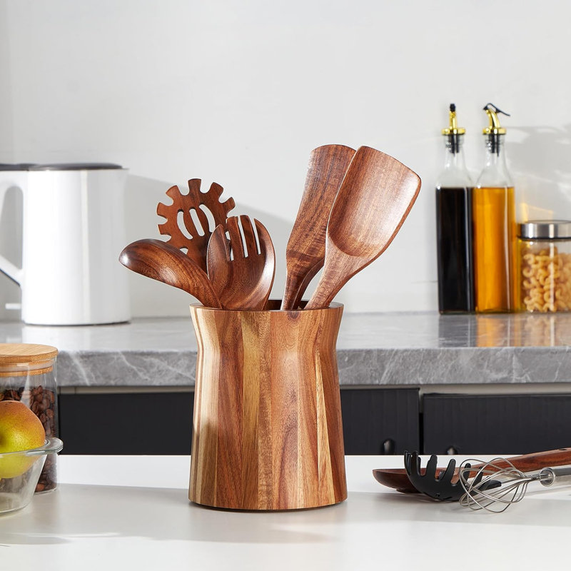 Wooden Cutlery Rack