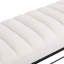 Banc rembourré polyvalent en sherpa avec tablette en métal, idéal pour la chambre à coucher, le salon et le vestibule