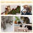 Tucker Murphy Pet 36" Cat Tree Multi-Level Kitty Tower With Sisal Mat Scratching Post, Cat Bed, Cushion, Perch, Grey
