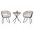 3-Piece Outdoor Bistro Set