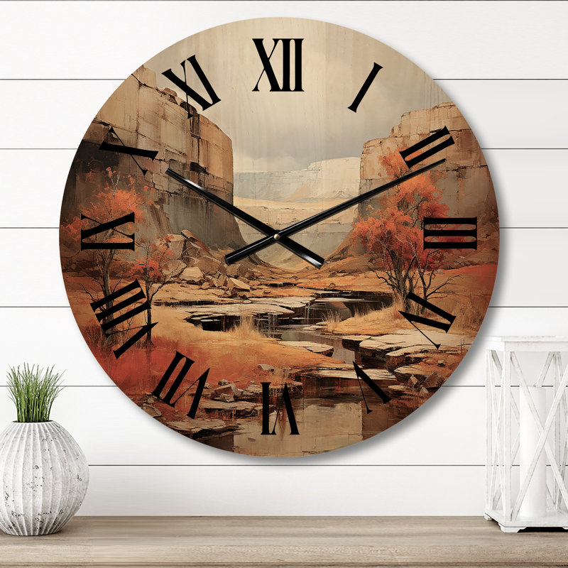 Horloge murale Waterton, Moyenne