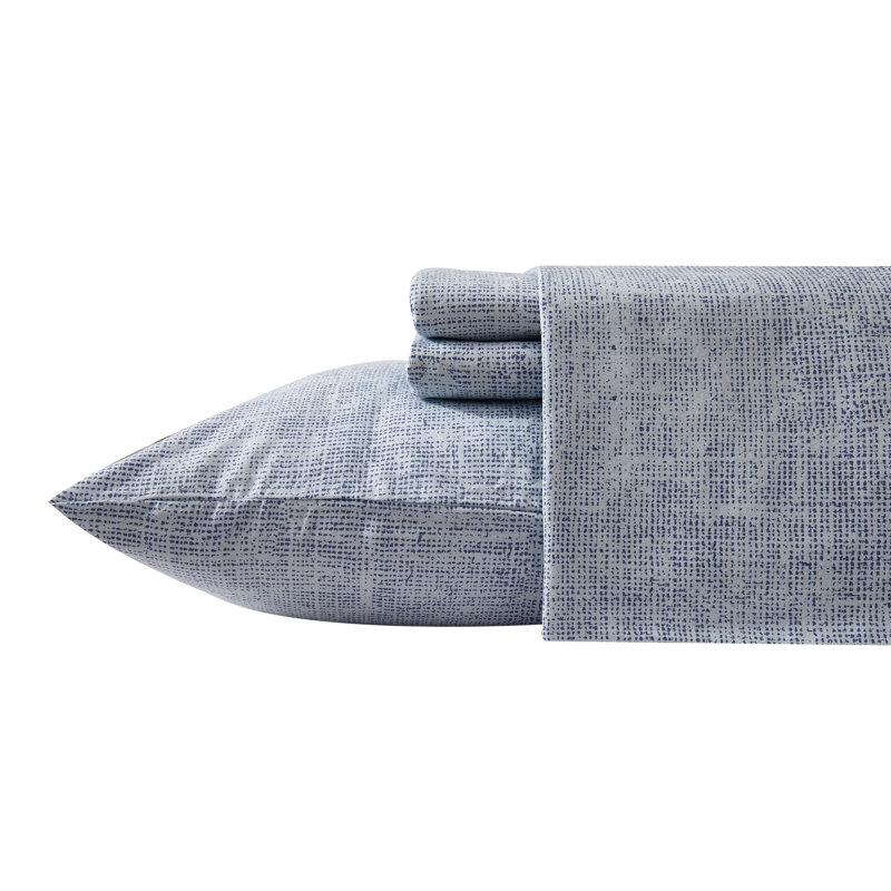 Ensemble de draps pour chambre d'amis 100% coton Habil, Ensemble de draps pour grand lit + drap-housse + 2