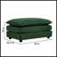 Canapé modulaire surdimensionné en forme de L avec repose-pieds réversible Free Combination Comfy Upholstery-936996408