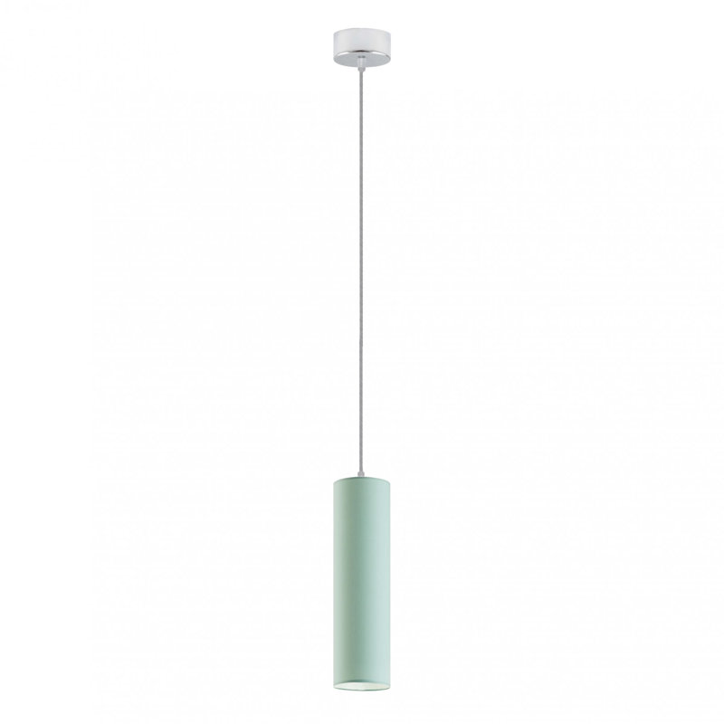 Murdoch 1 - Light Single Pendant, Turquoise, Brushed Nickel